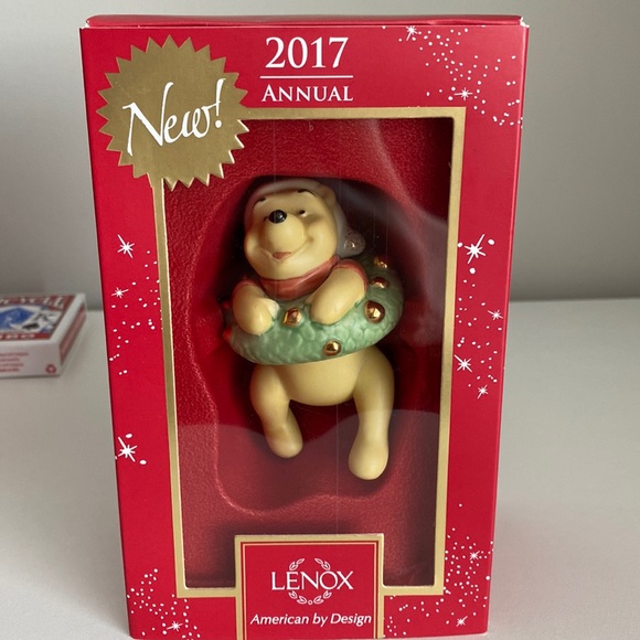 Lenox Other - Lenox porcelain Pooh ornament 2017